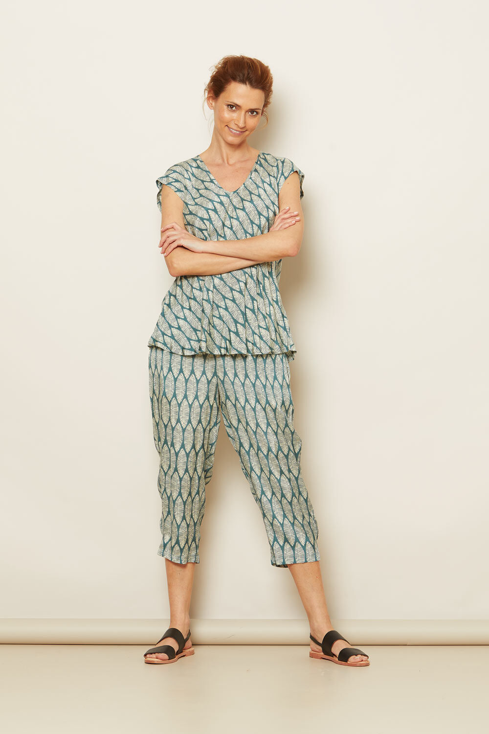 PEN TROUSERS, Balsam