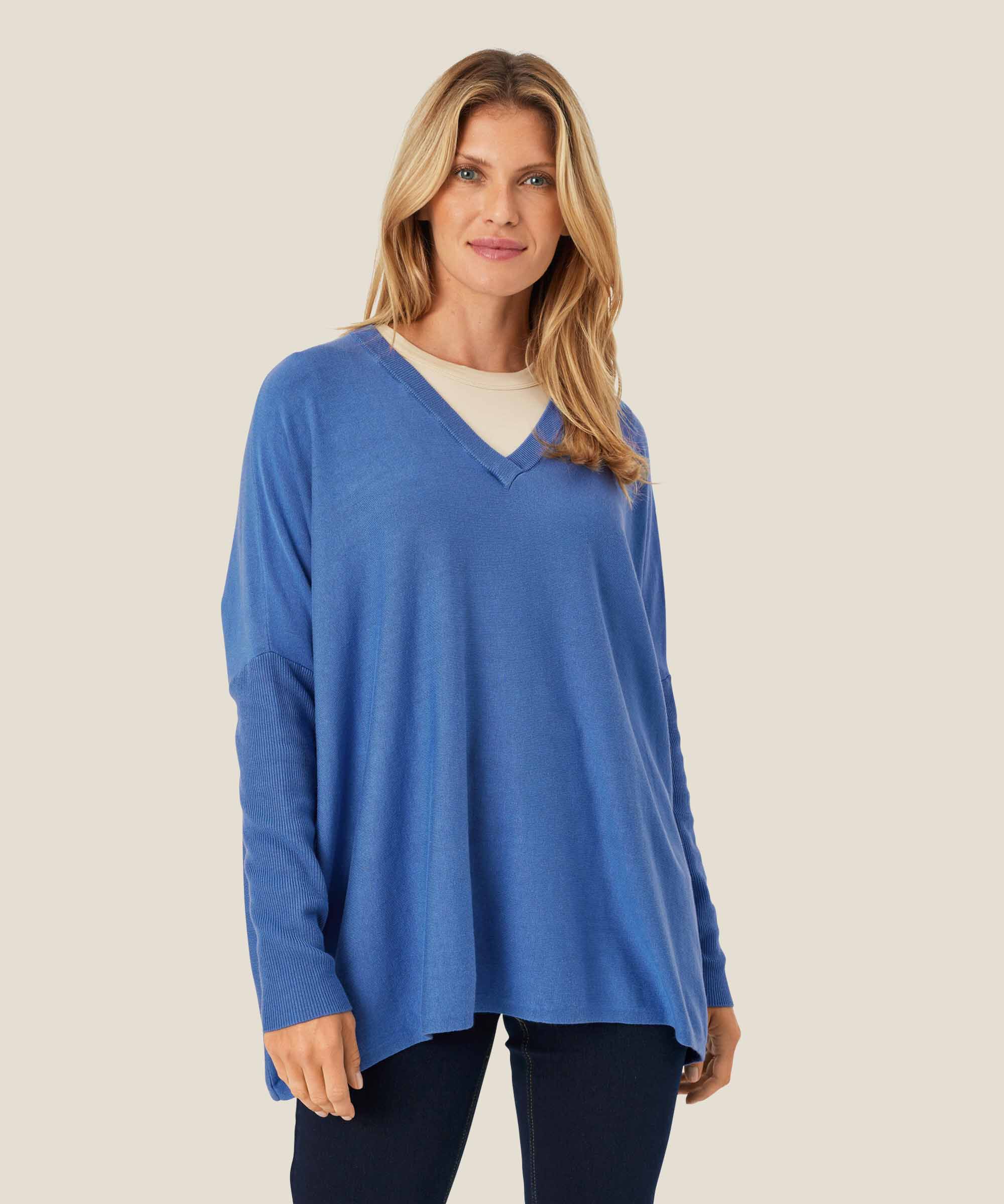 Fronia Jumper, Federal Blue