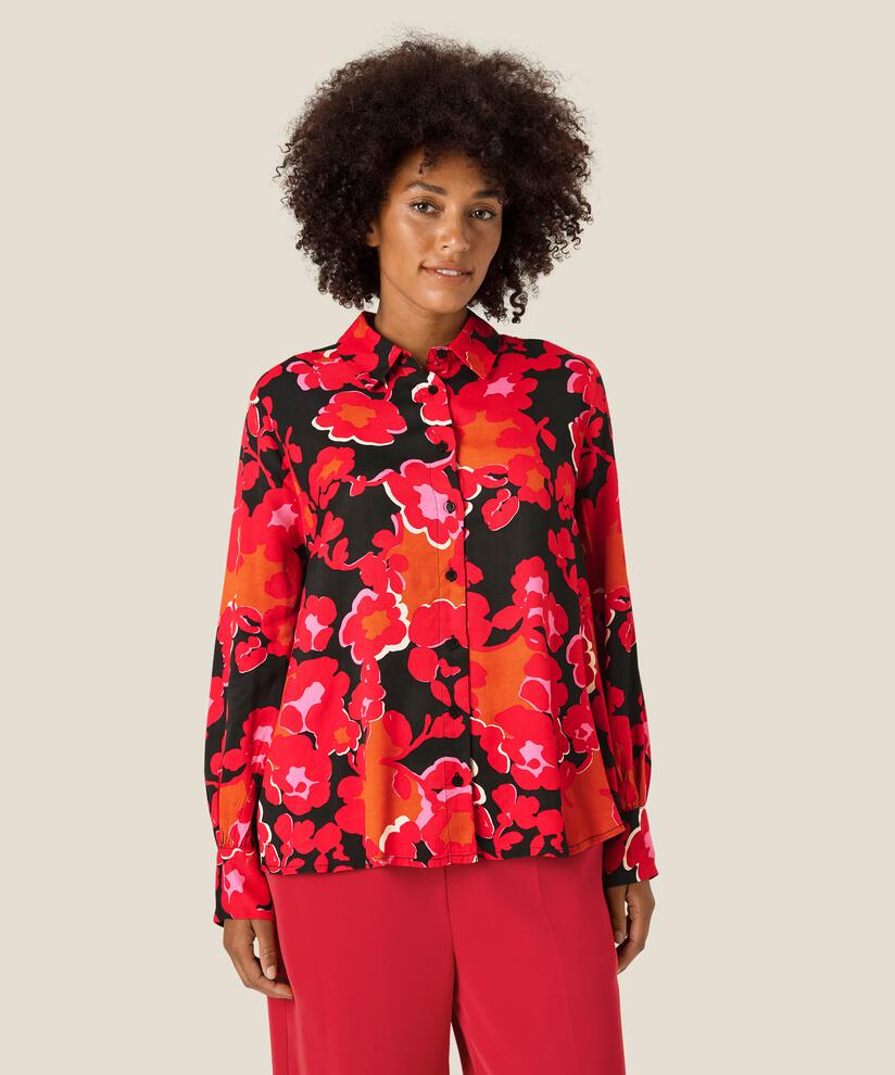 Ingrida Shirt, Tango Red
