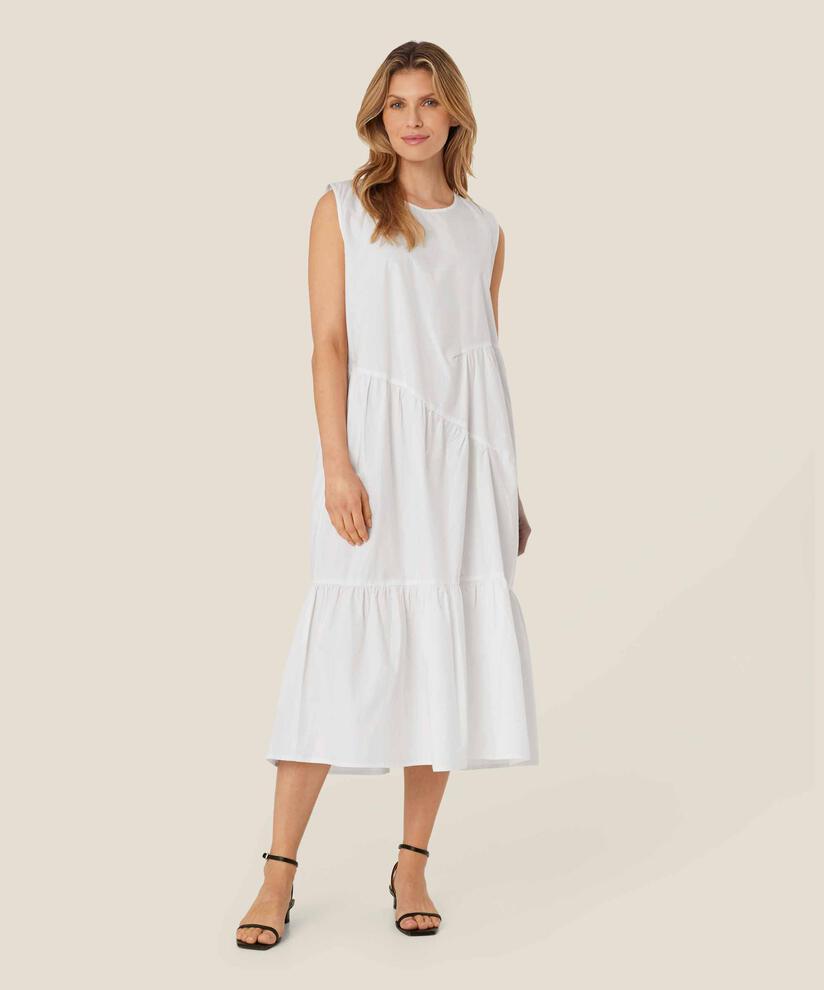 Nayan Dress, White