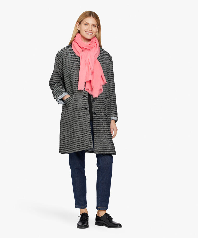 TURA COAT, Black