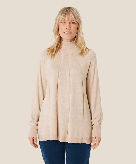 Funse Jumper, L beige mel