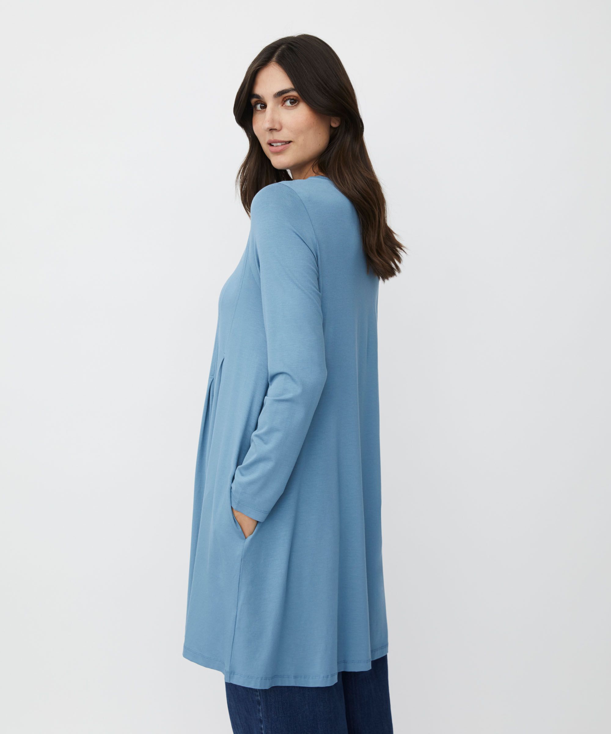 Gevins JERSEY Tunic, Proven Blue