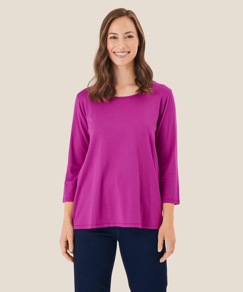 Cecille JERSEY Top, Wild Aster