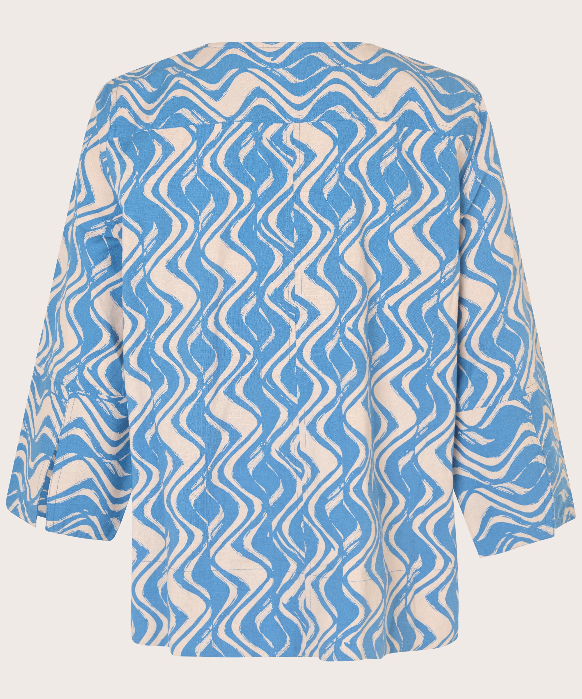 Deirdra Blouse, Blue Bonnet