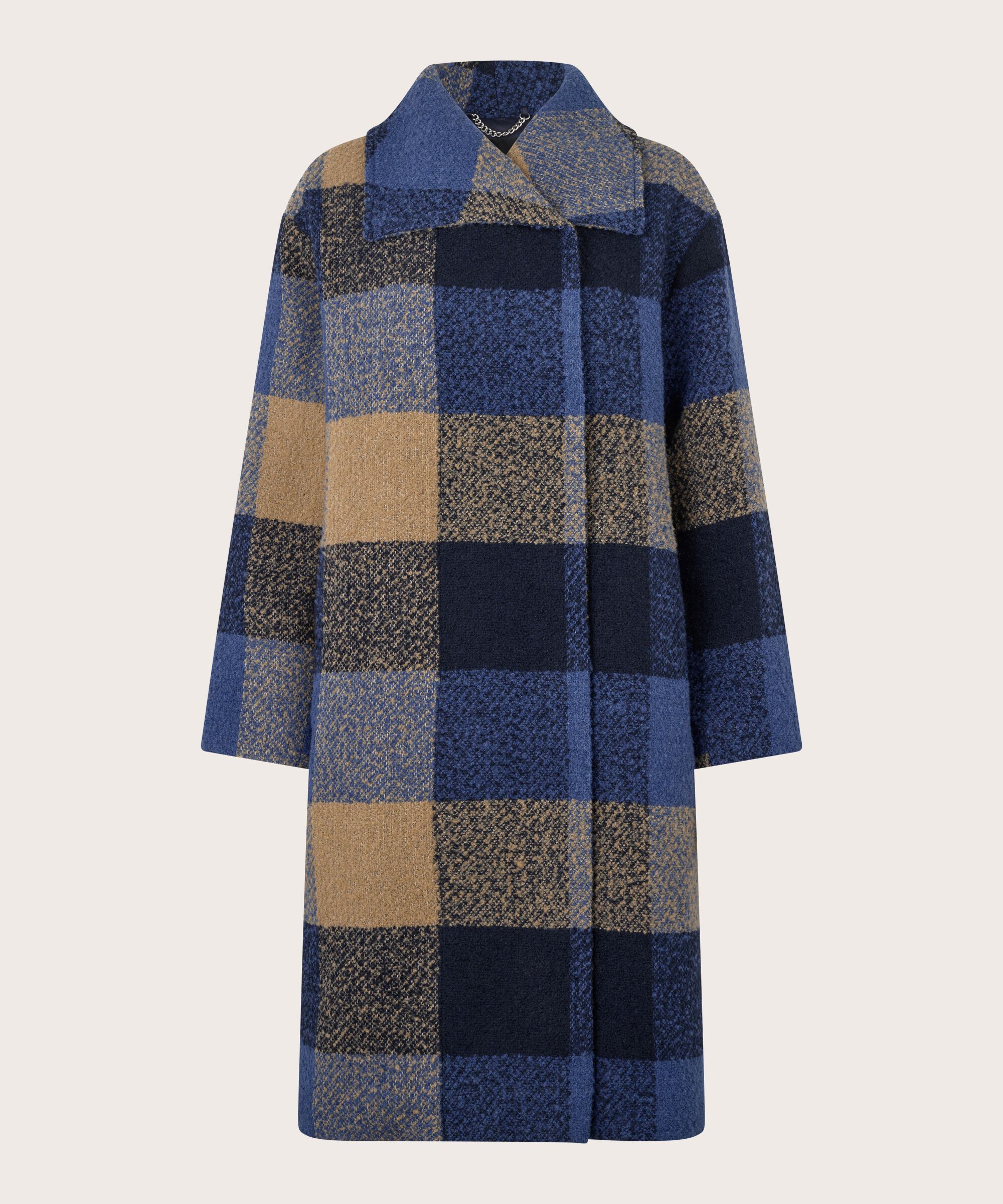 Tasoula Coat, Navy Blazer