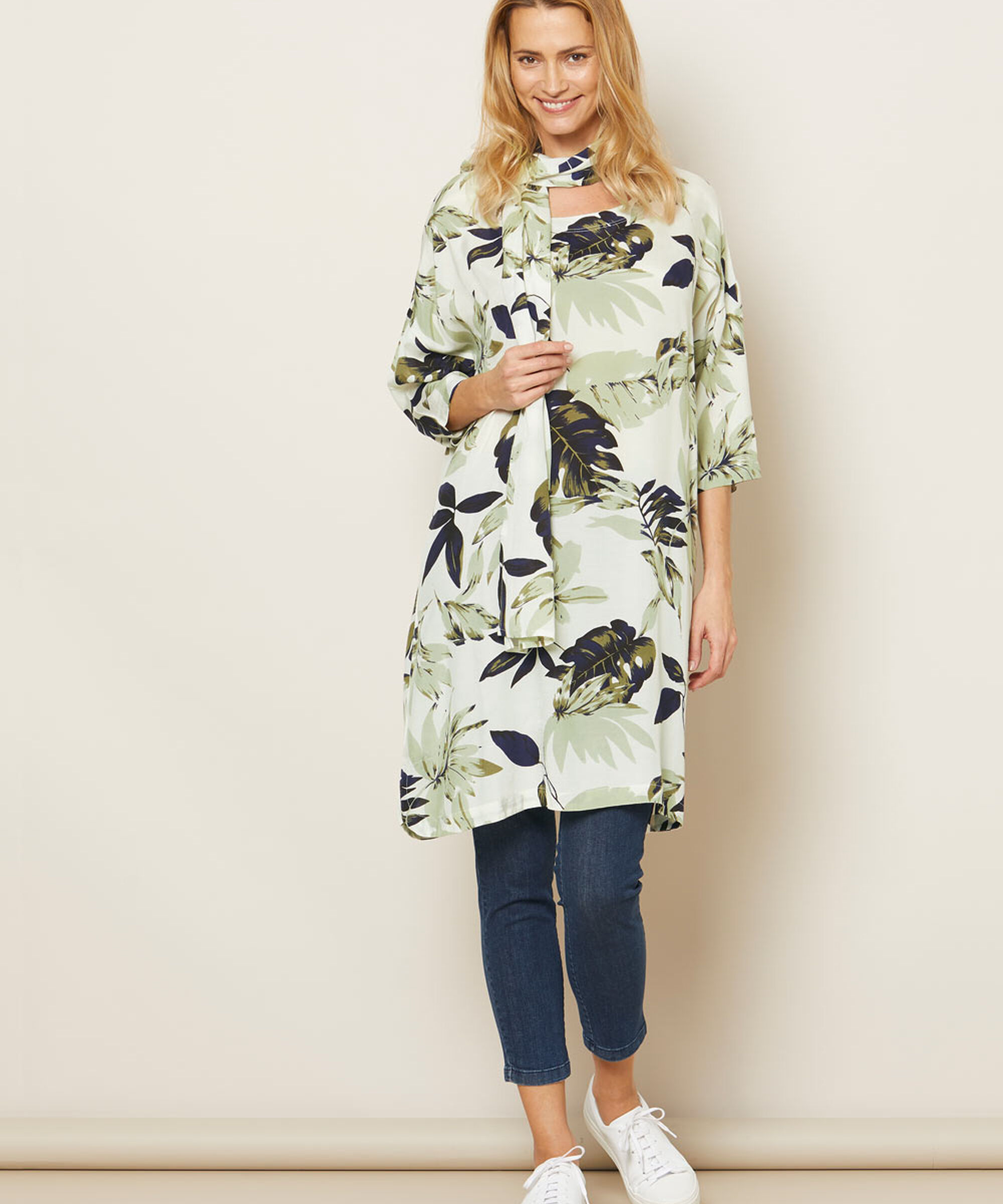 NADA DRESS, Desert sage