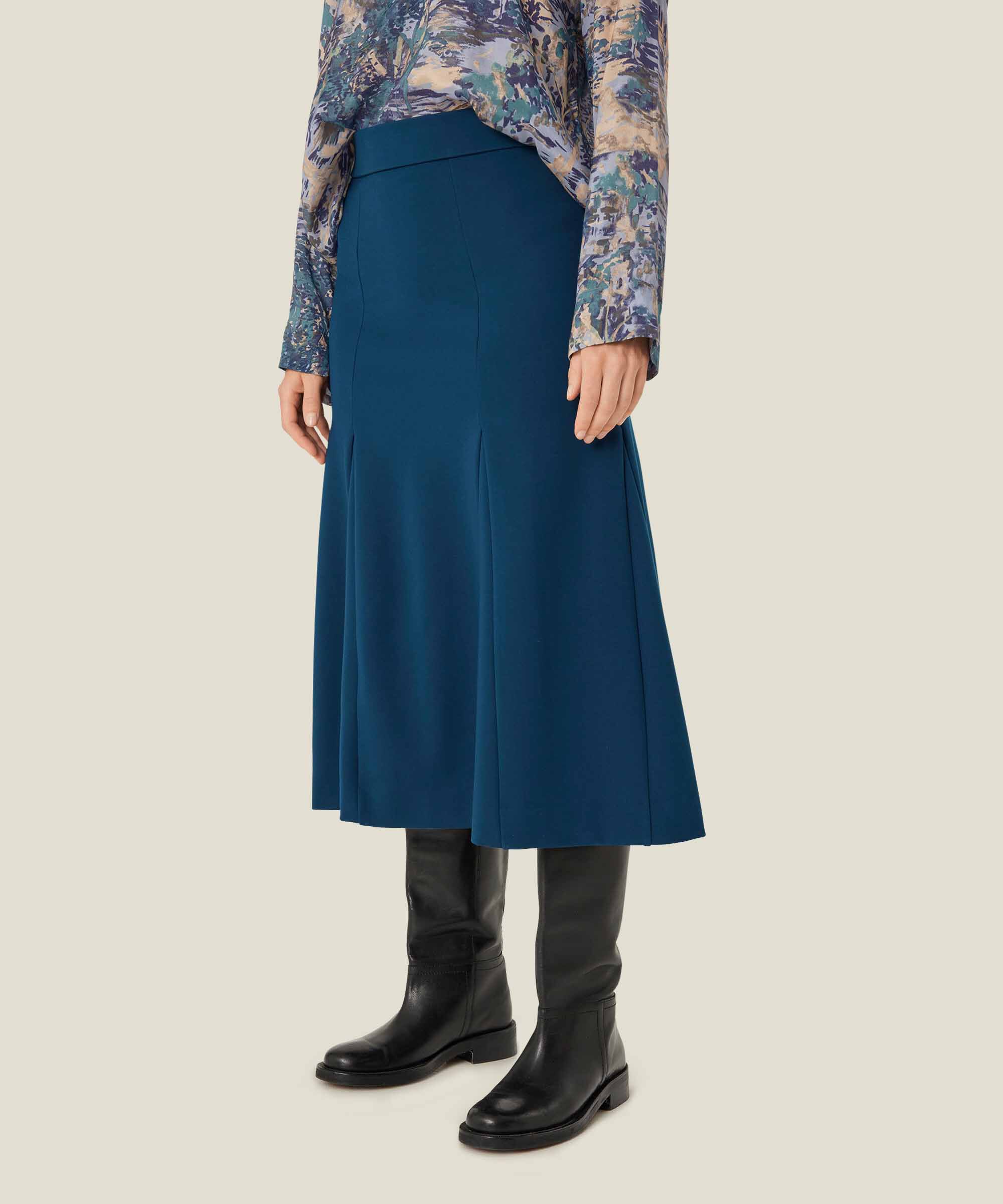 Seung JERSEY Skirt, Moonlit Ocean