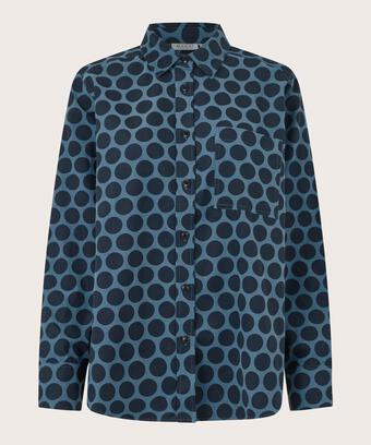 Indiba Shirt, Navy Blazer