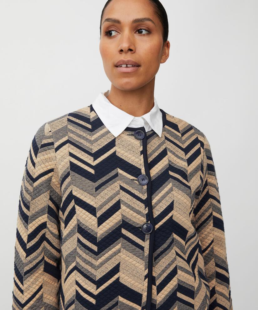 Juanta JERSEY Jacket, Travertine