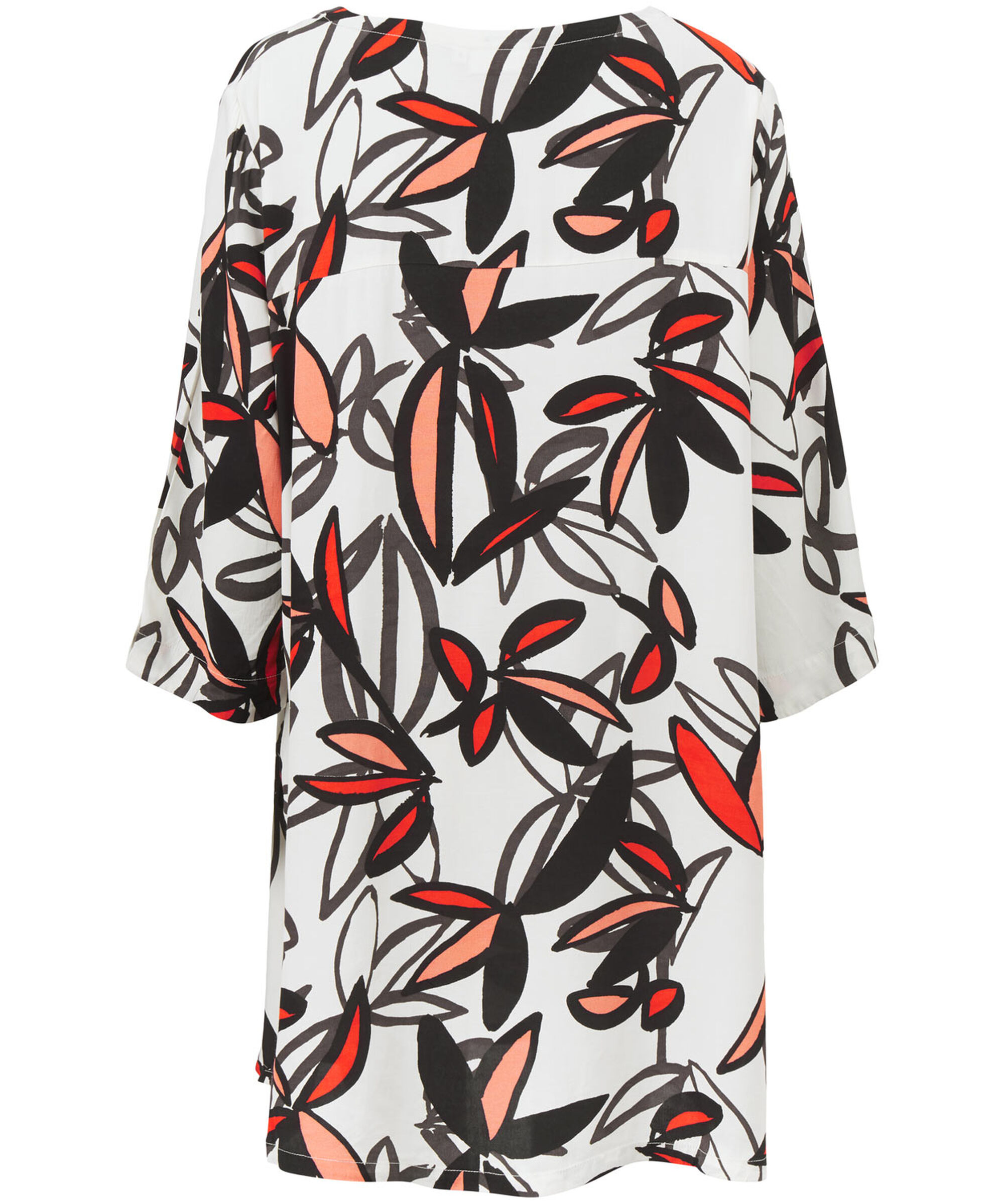 GARNETTA TUNIC, Valient Poppy