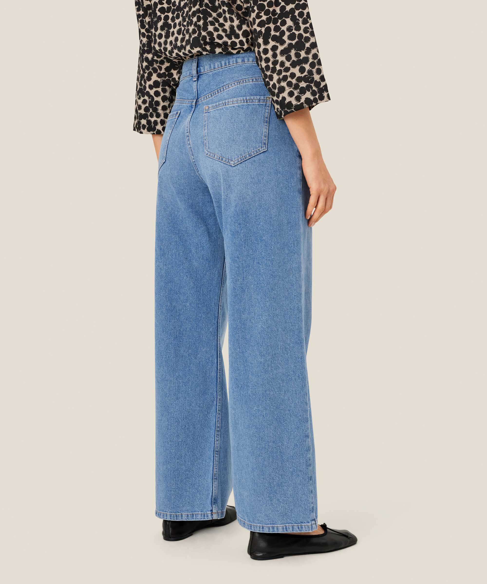Philine Denim Trousers, Light Denim