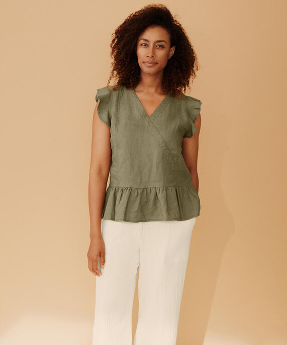 Dua Top, Dusky Green