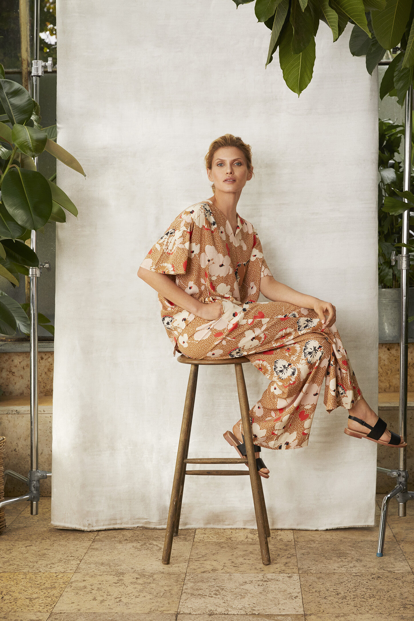 PERINUS TROUSERS, Chipmunk