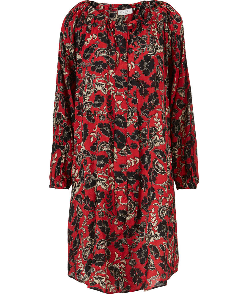 NOORI DRESS, Scarlet Sage