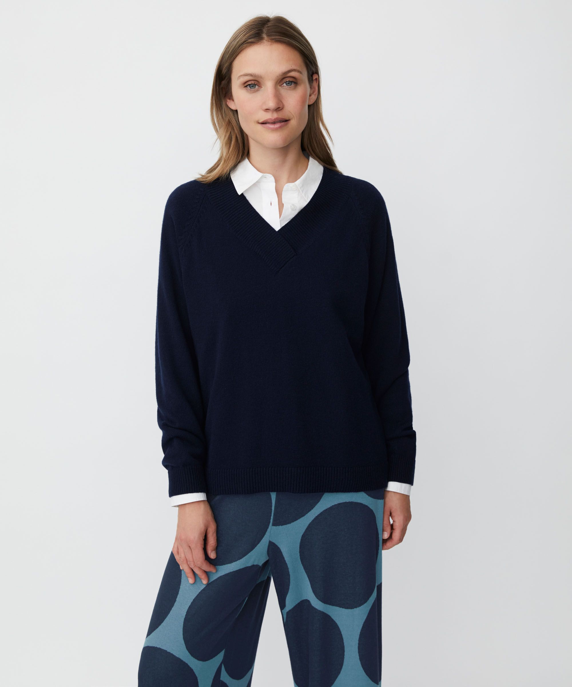 Fordane Pullover, Navy Blazer