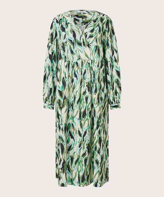 Noemma Dress, D. Lichen Green