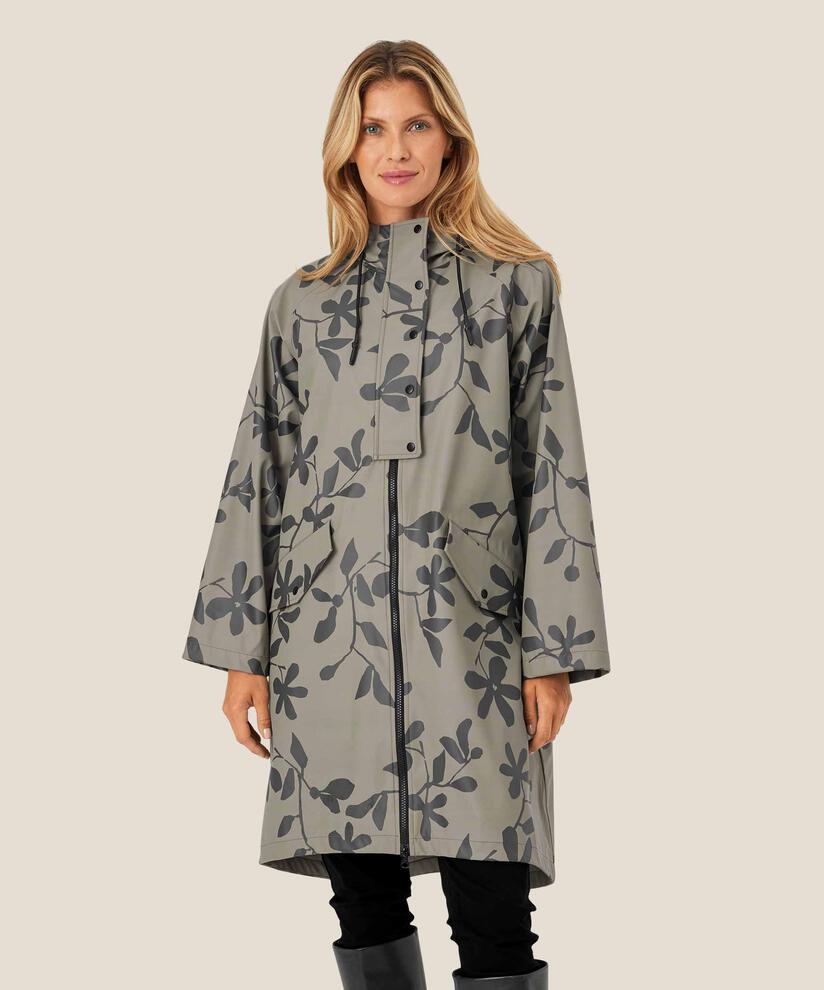 Theia Rain Coat, Vetiver