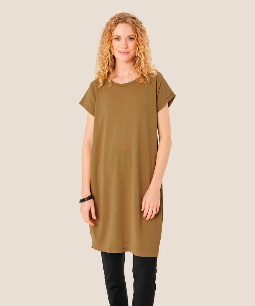 Galina JERSEY Tunic, Dull Gold