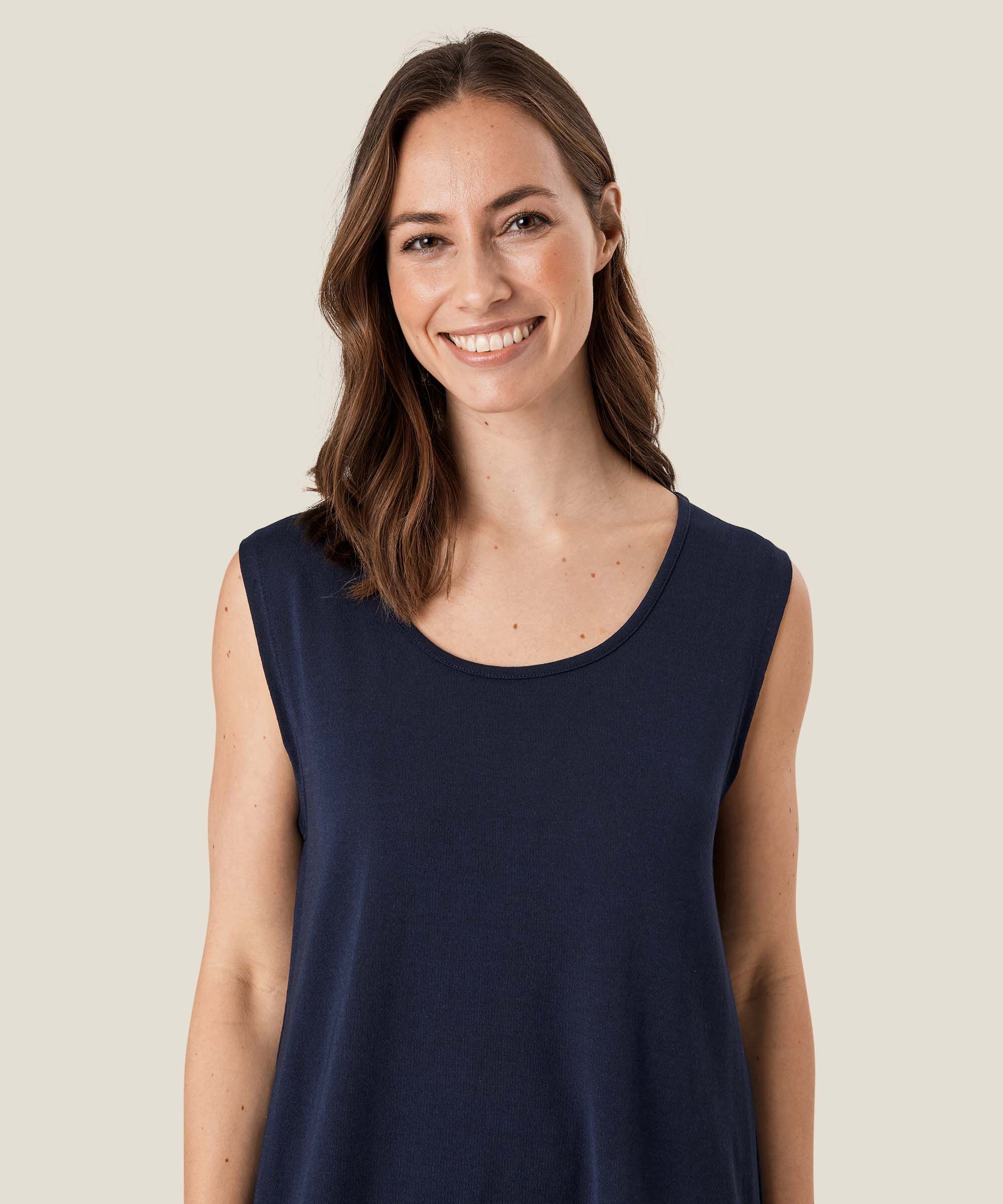 Elta JERSEY Top, Navy