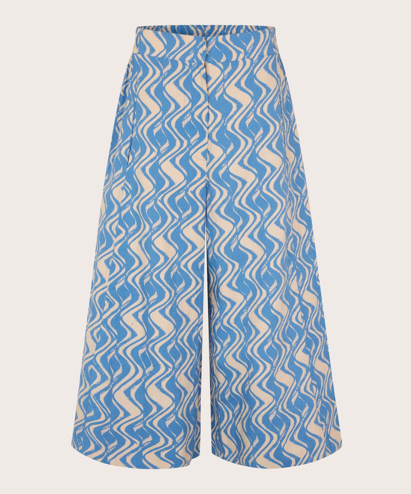 Portia Trousers, Blue Bonnet