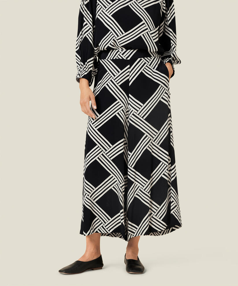 PAMEL TROUSERS, Black