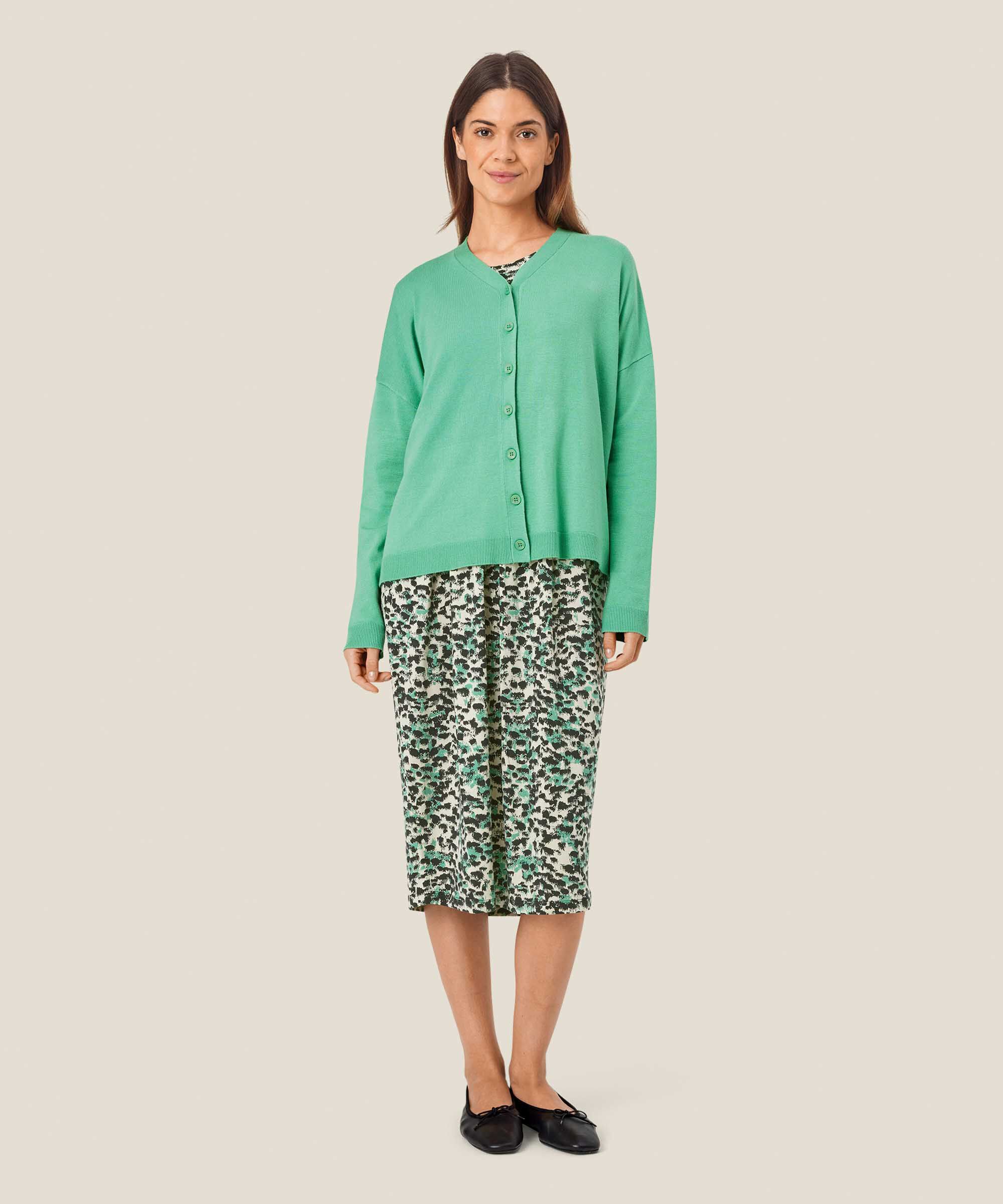 Leslie Cardigan, Winter Green