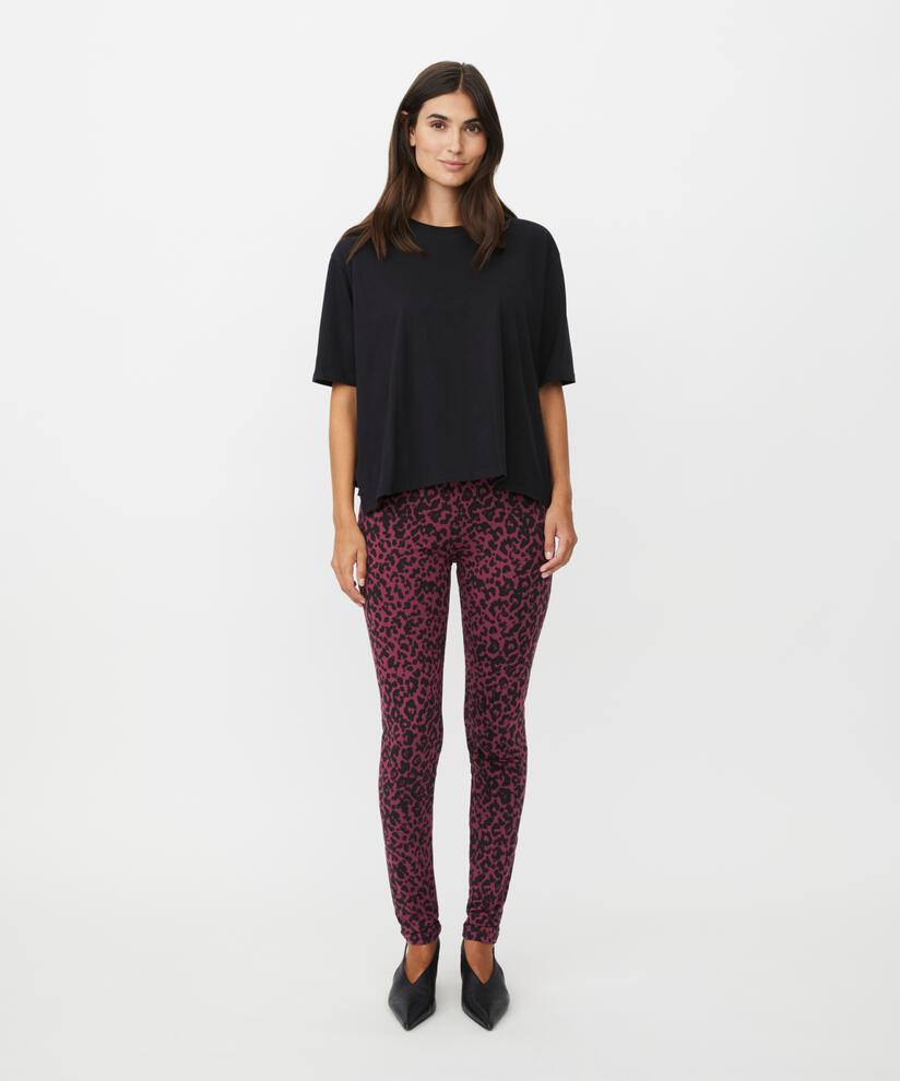 Pio JERSEY Leggings, Tawny Port