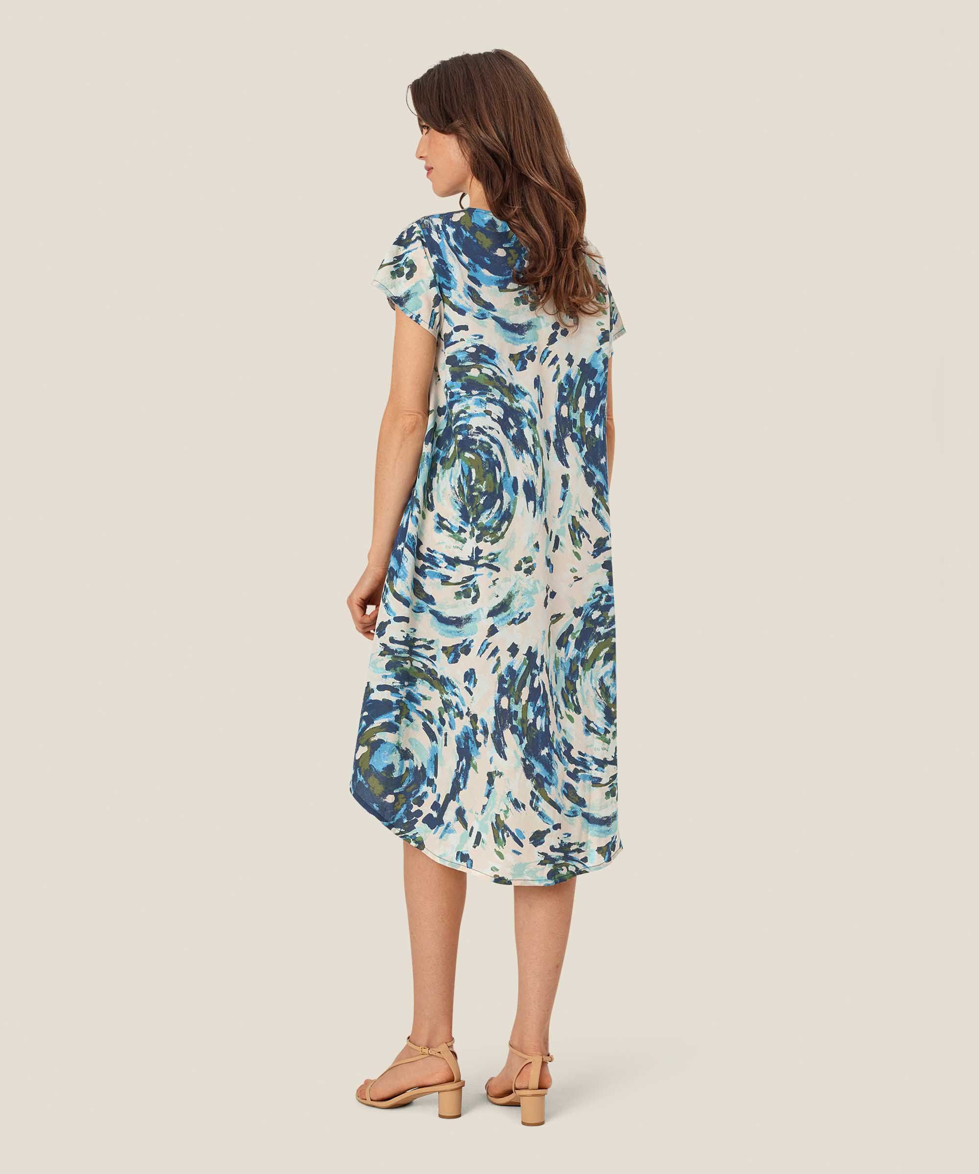 Nebili Dress, Cendre Blue