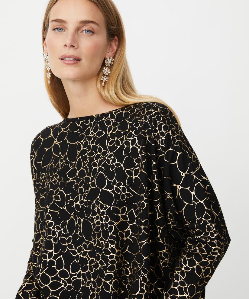 Barr JERSEY Top, Gold