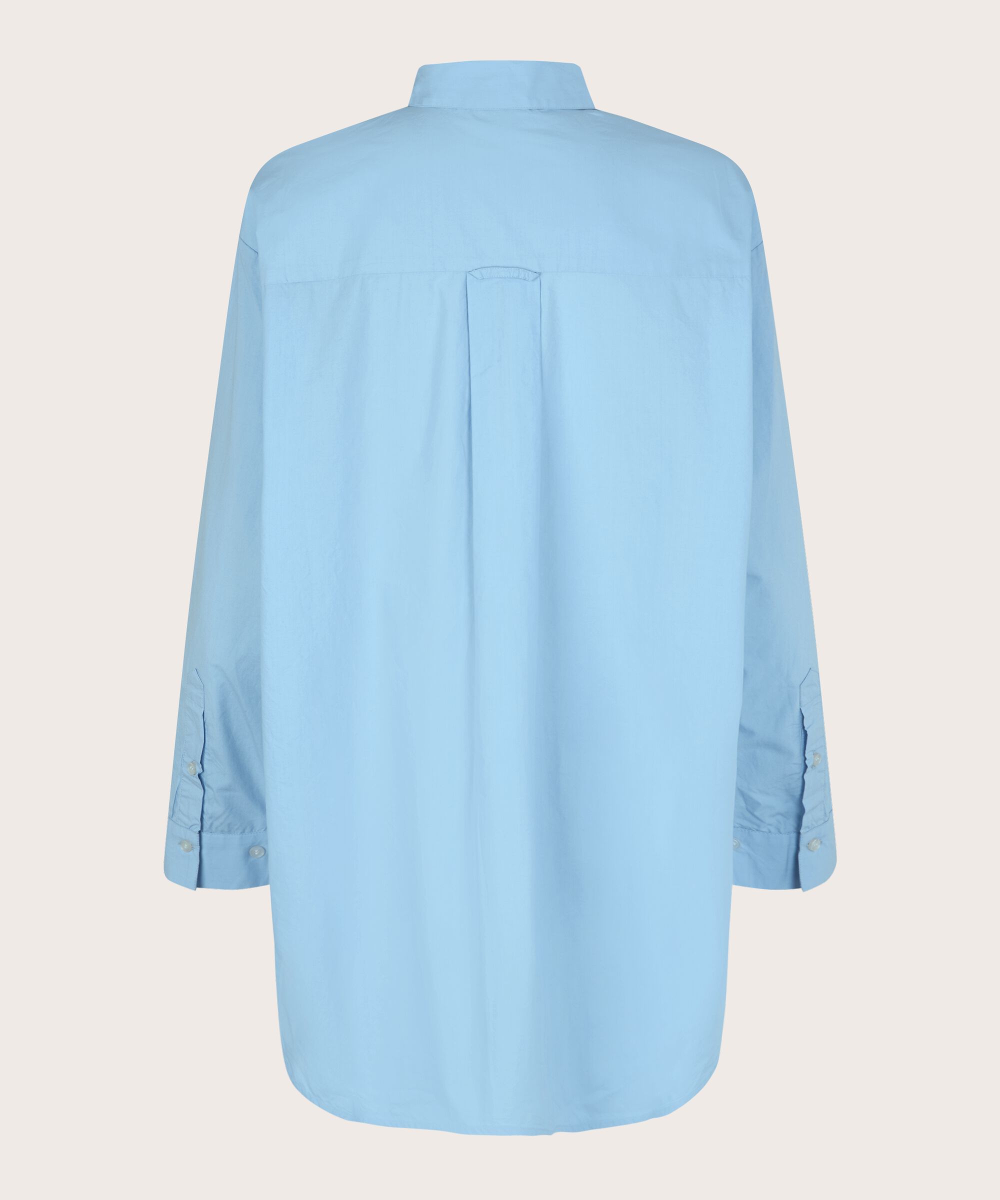 Idette Shirt, Powder Blue