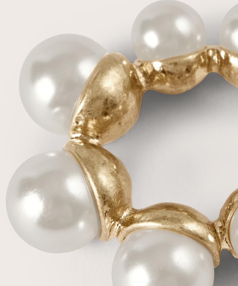 Ruuba Earrings, Whitecap