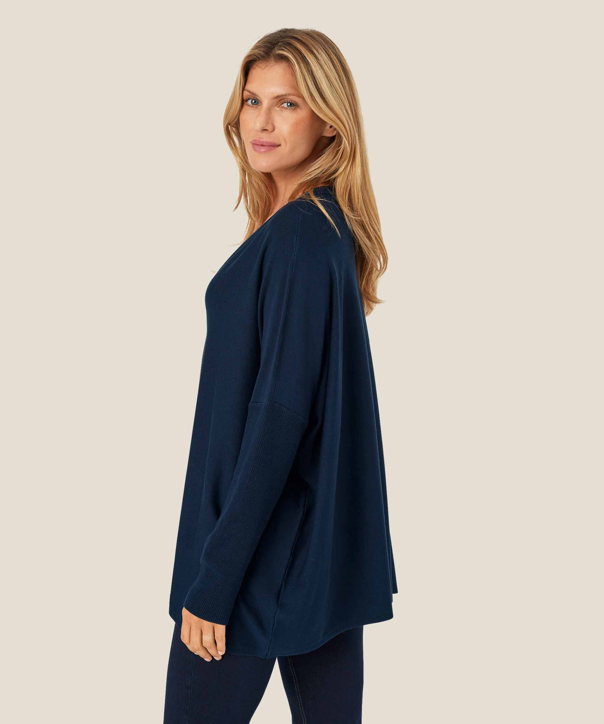 Fronia Jumper, Navy Blazer