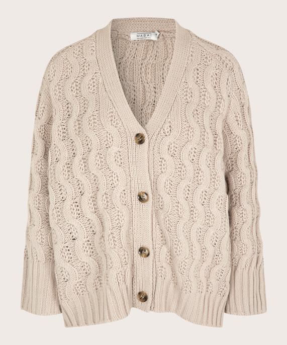 Lube Cardigan, Silver Cloud