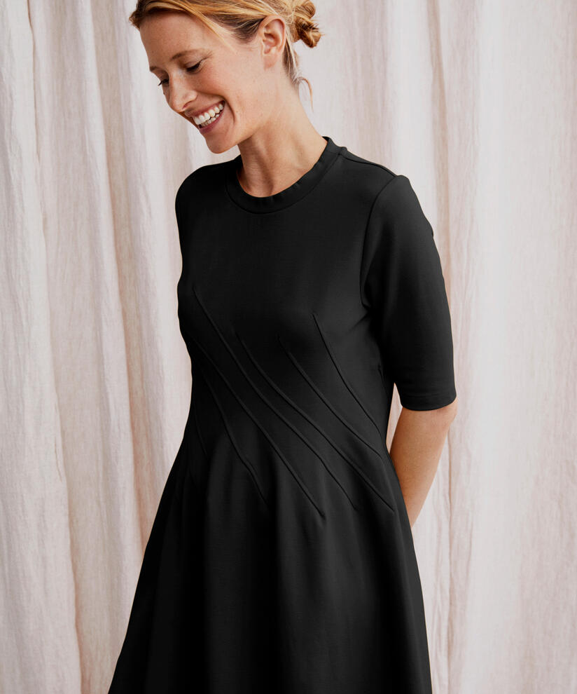 Nafua JERSEY Dress, Black