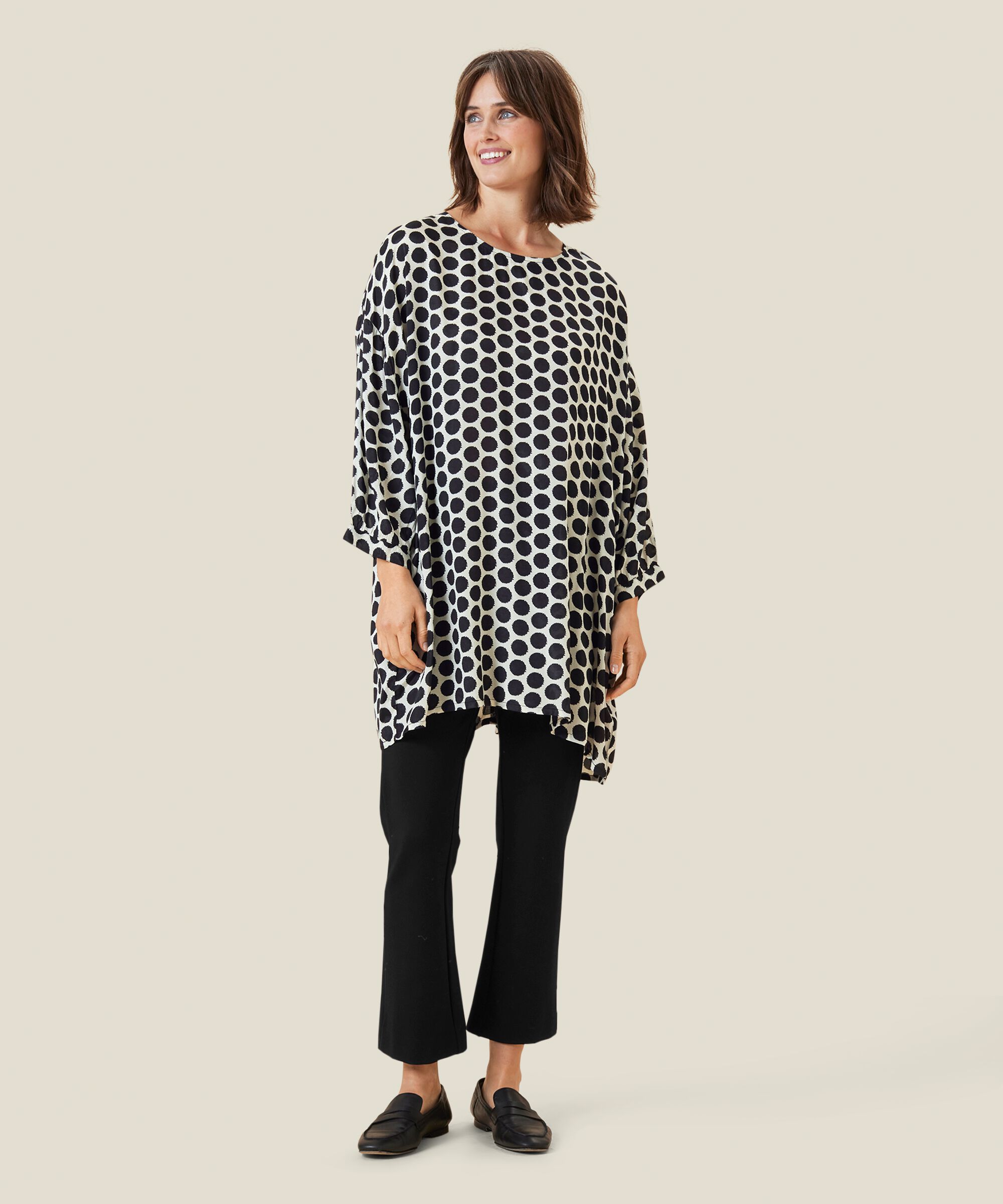 GUNILLA TUNIC, Black