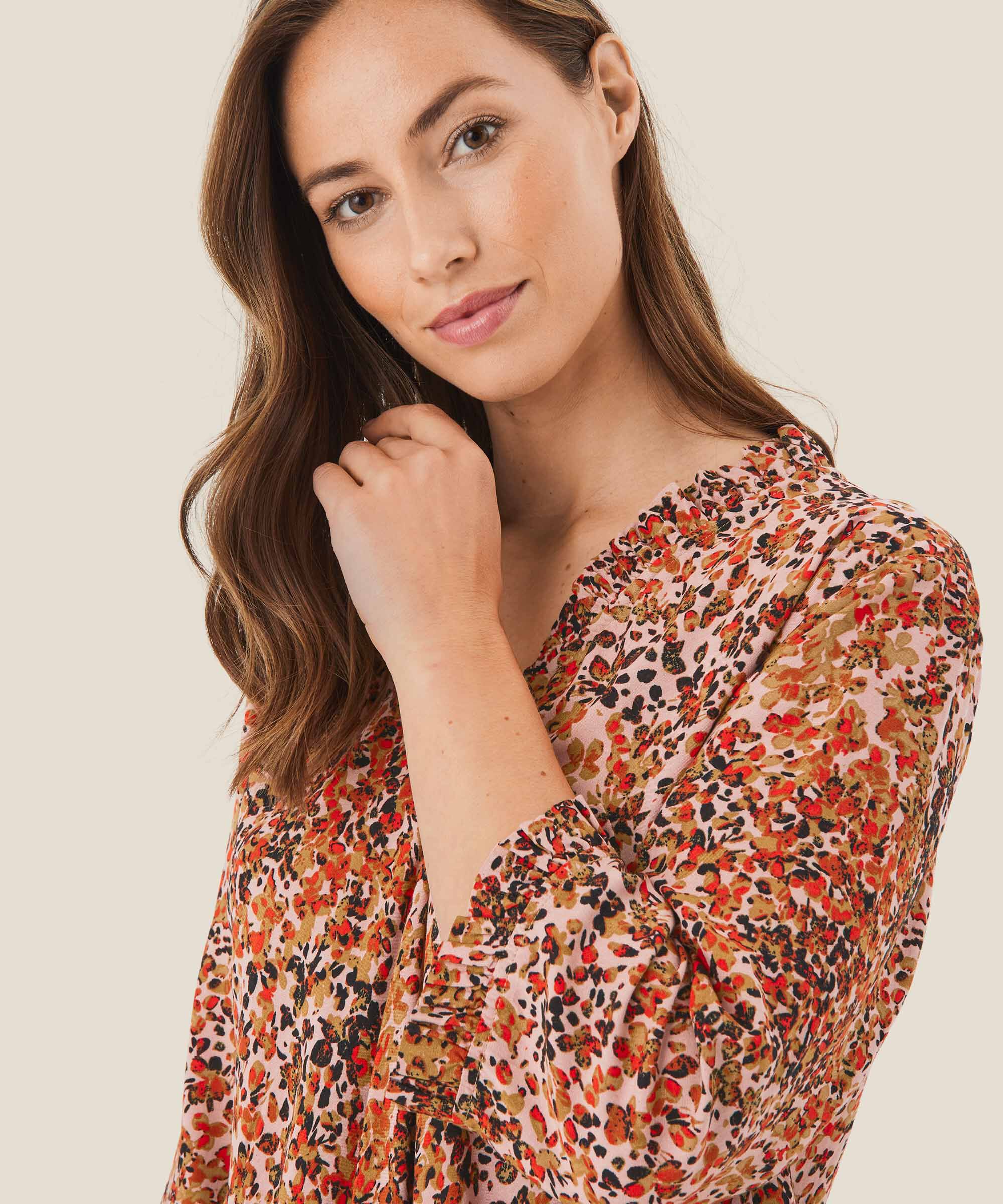 Nyrgit Dress, Misty Rose
