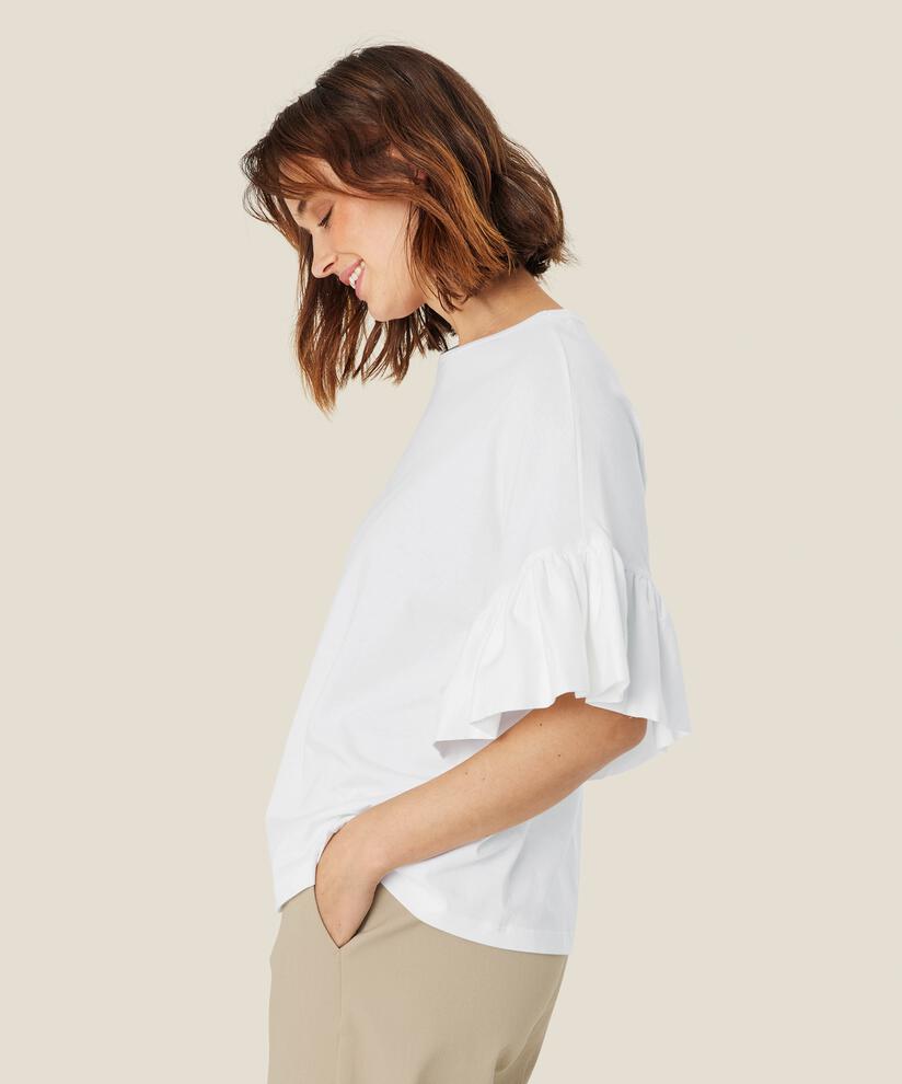Dalit JERSEY Top, White
