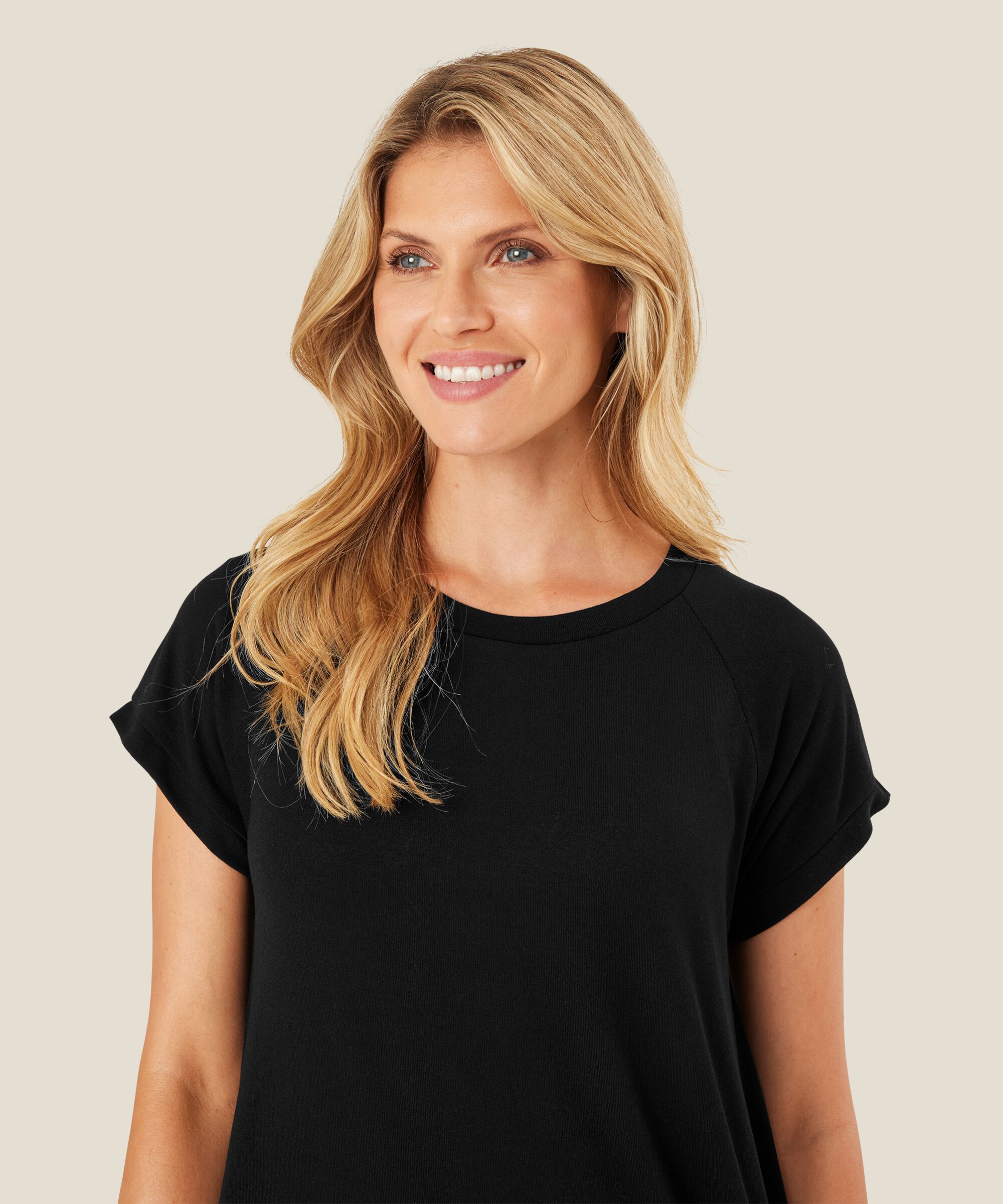 Galina JERSEY Tunic, Black