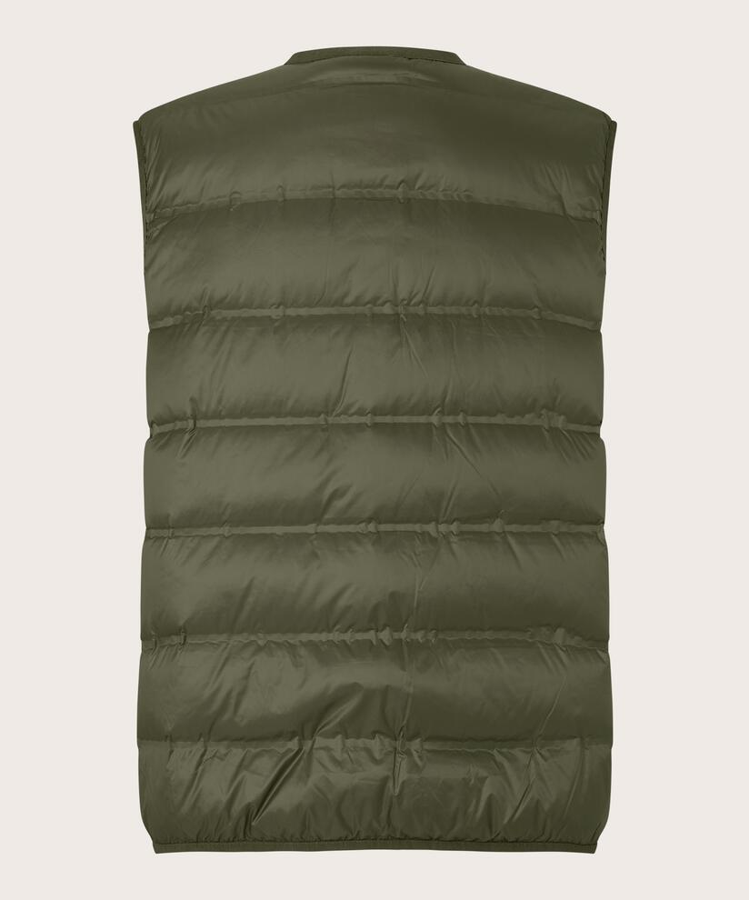 TUTTAN DOWN GILET, Olive Night