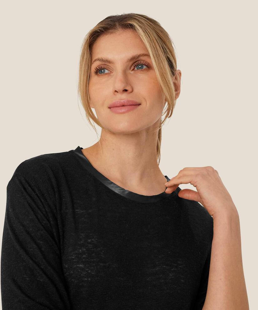 Bahija JERSEY Top, Black