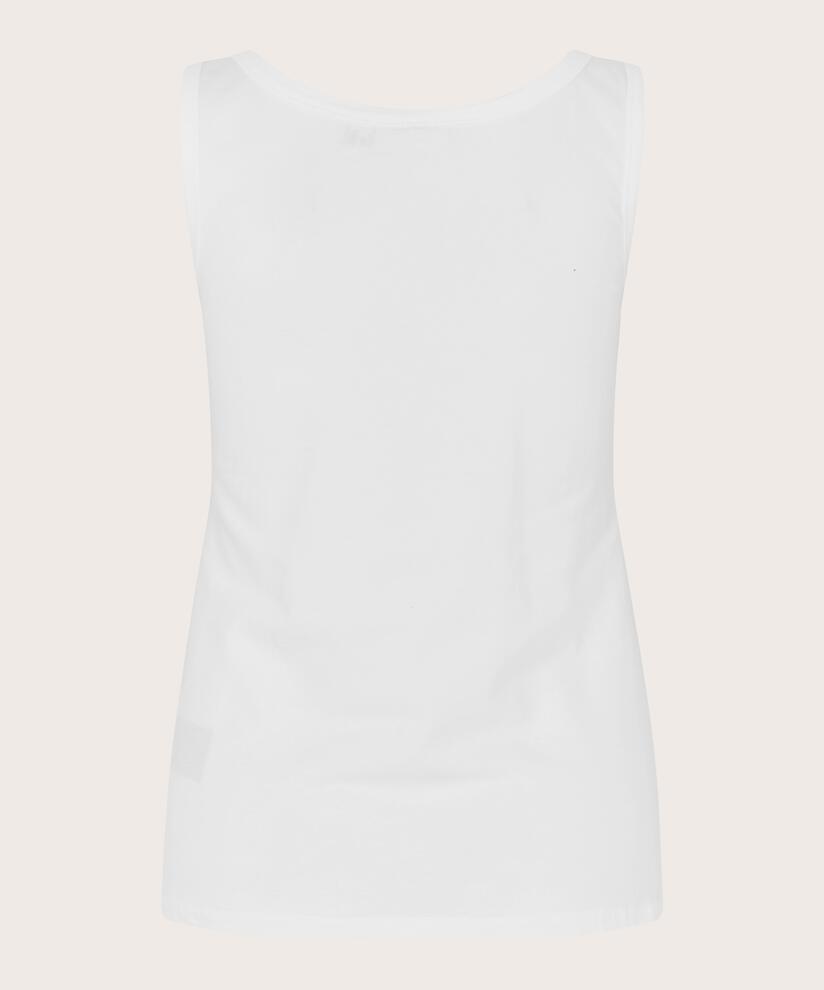 Elviora JERSEY Top, White