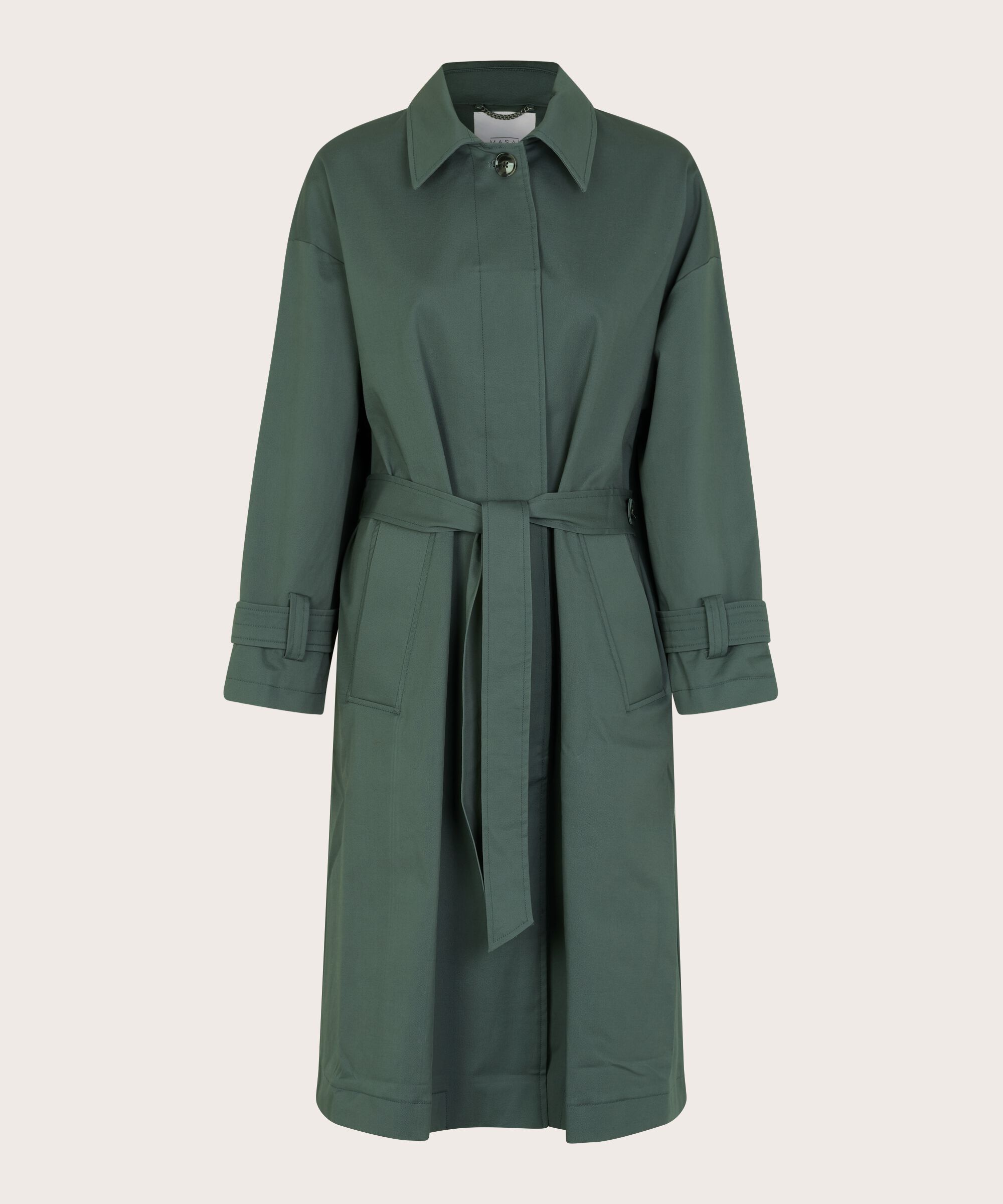 Tashan Coat, Balsam Green