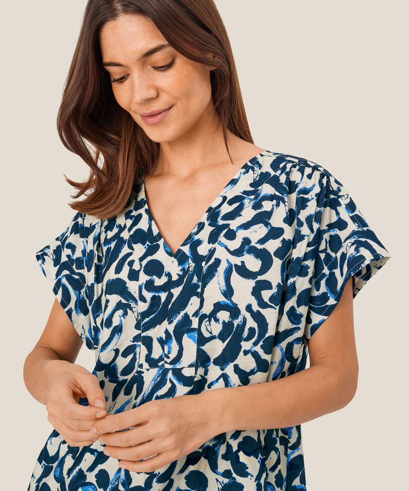 Braidy Blouse, Ultramarine