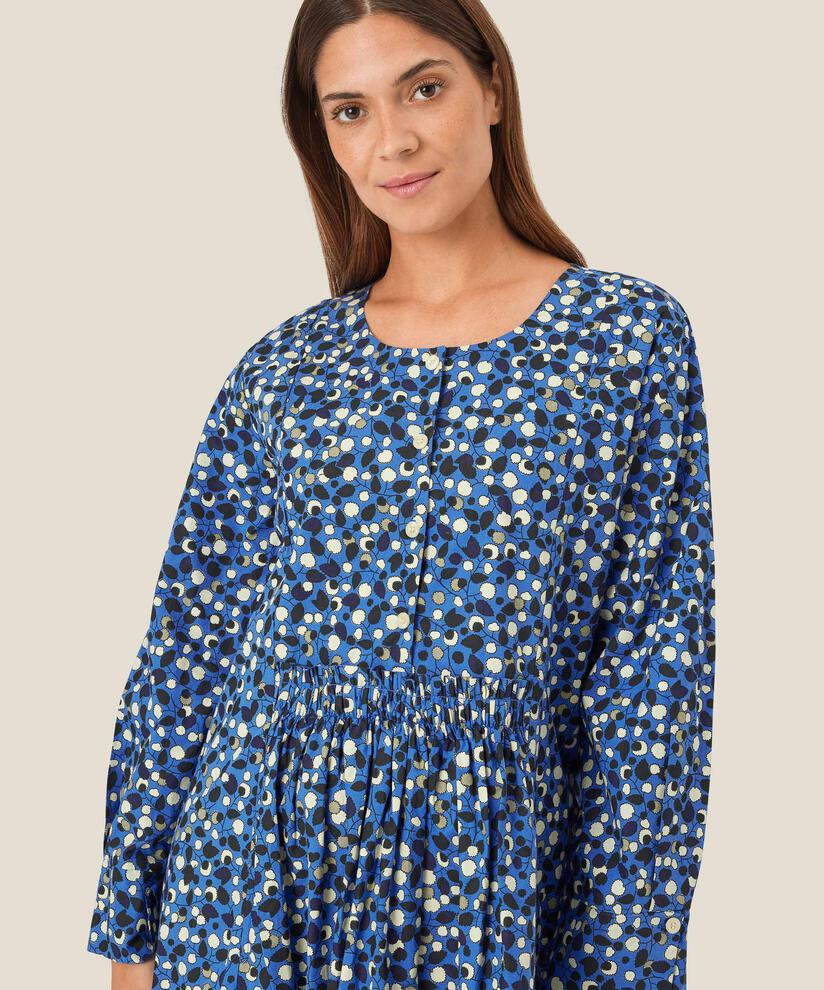 Nicoli Dress, Federal Blue