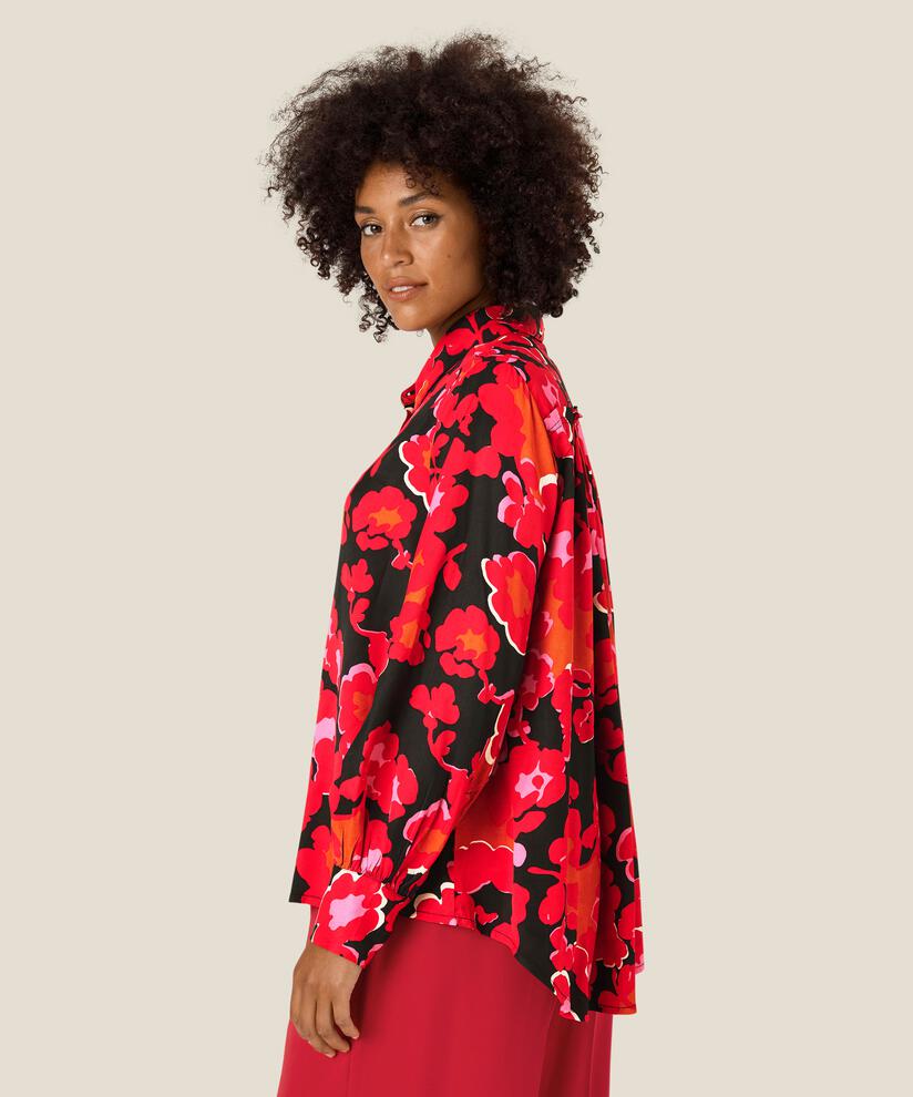 Ingrida Shirt, Tango Red