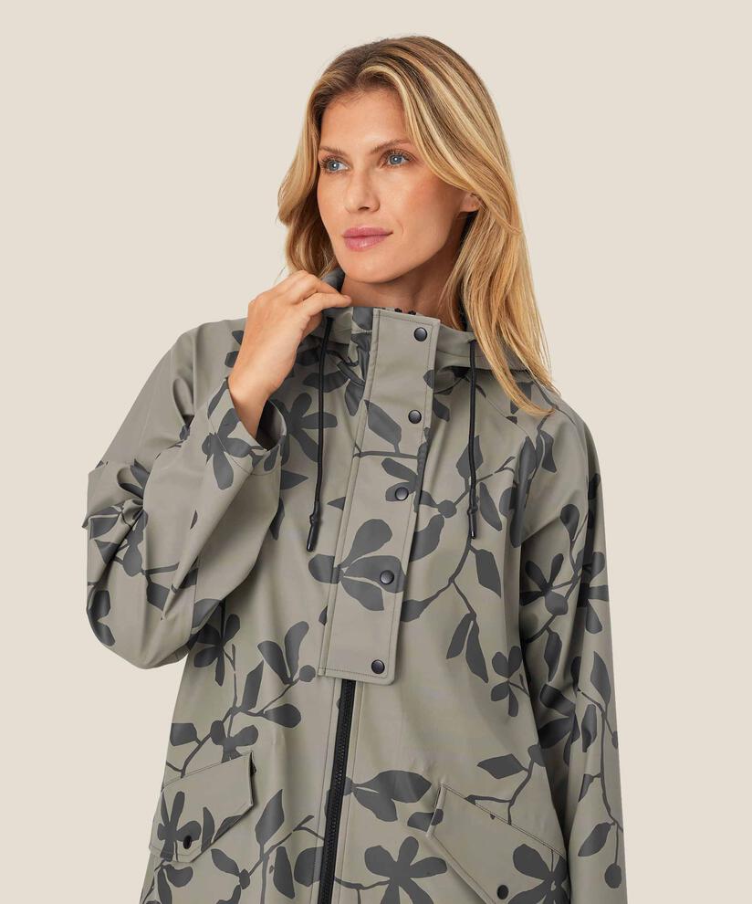 Theia Rain Coat, Vetiver